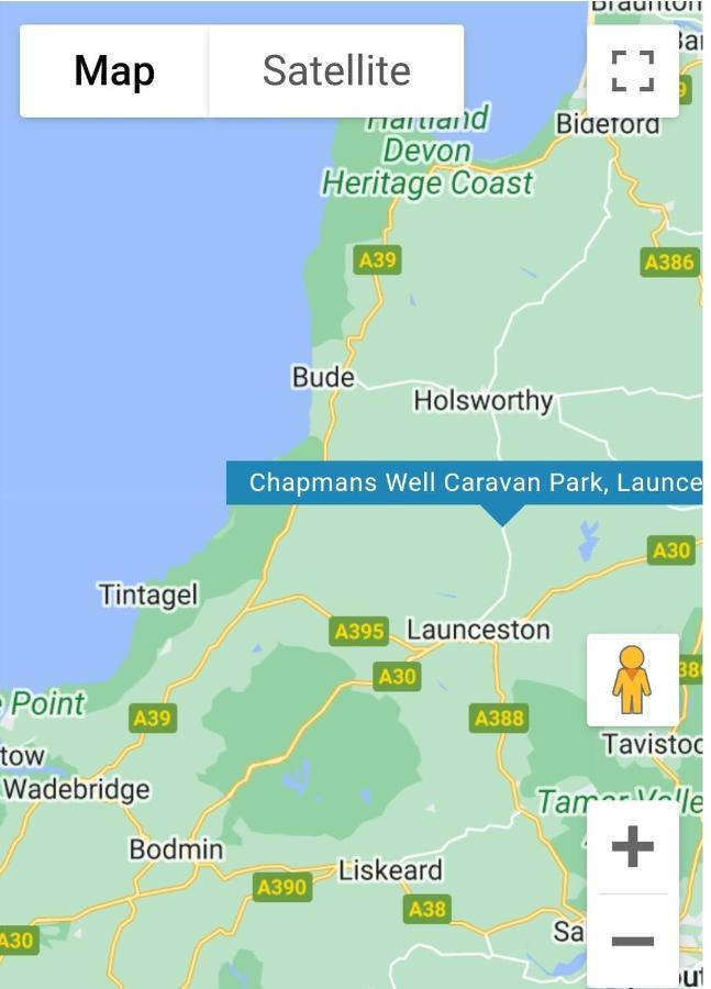 Cornwall Cornwall-Chapmanswell Caravan Holiday Park A30 B&B Bed And Breakfast #41 Launceston Kültér fotó